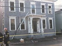 photo of burned home.