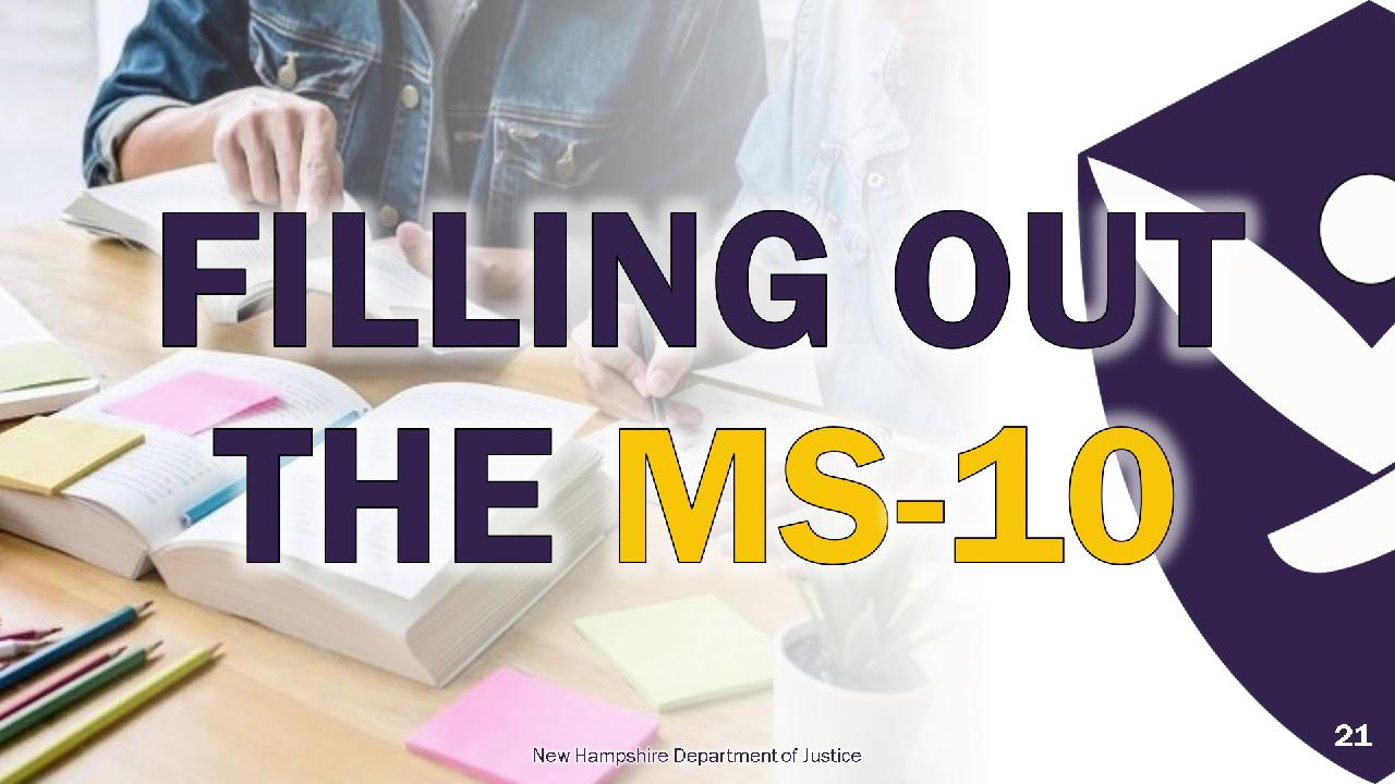 Video 3: Completing the MS-10