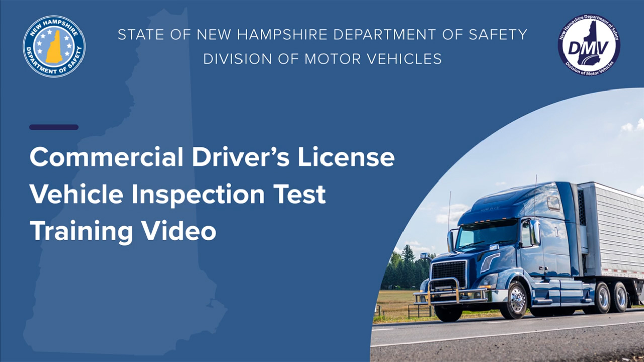CDL Vehicle Inspection Test
